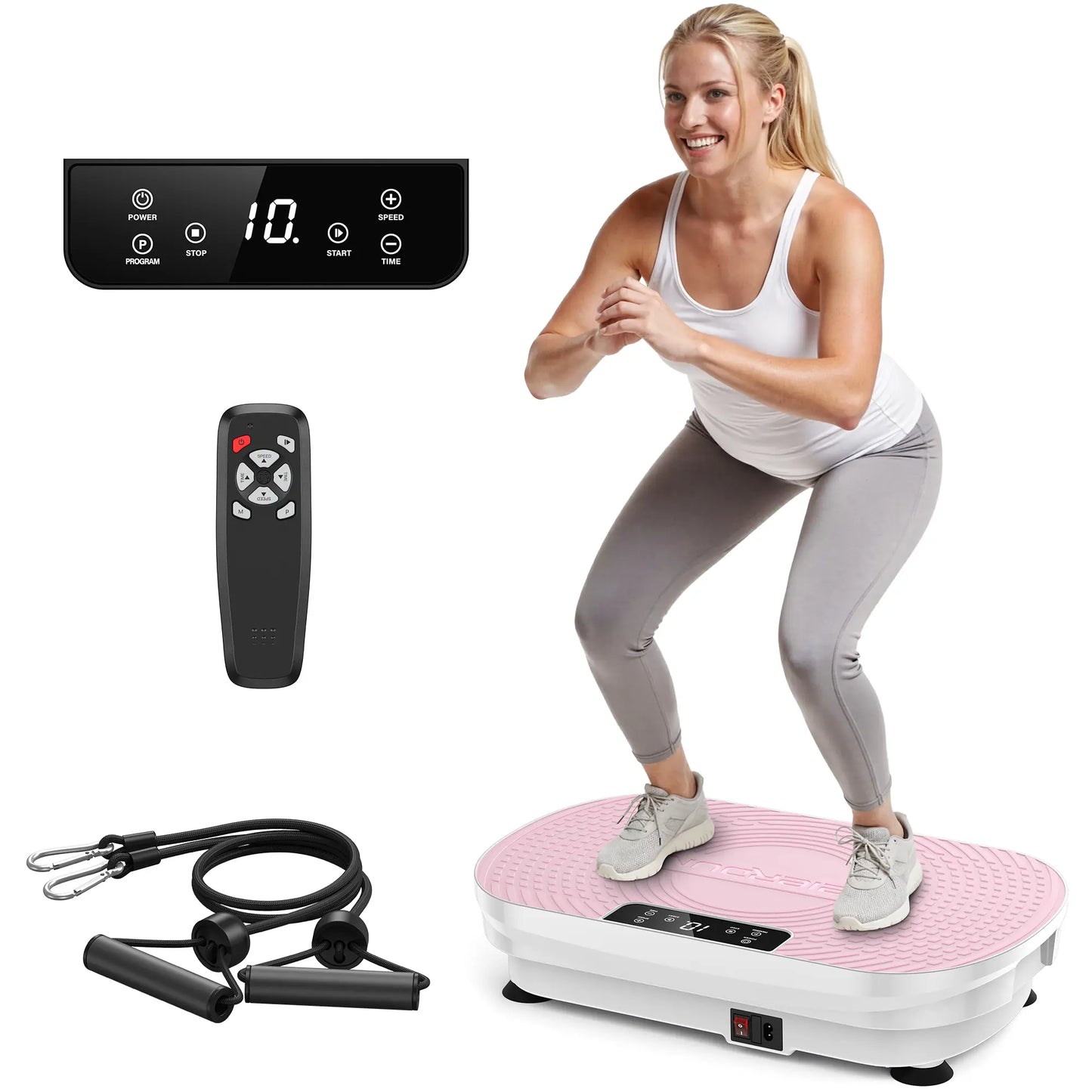 FED Fitness Feierdun Series VP2 Whole Body Vibration Platform for Home Fitness and Muscle Toning