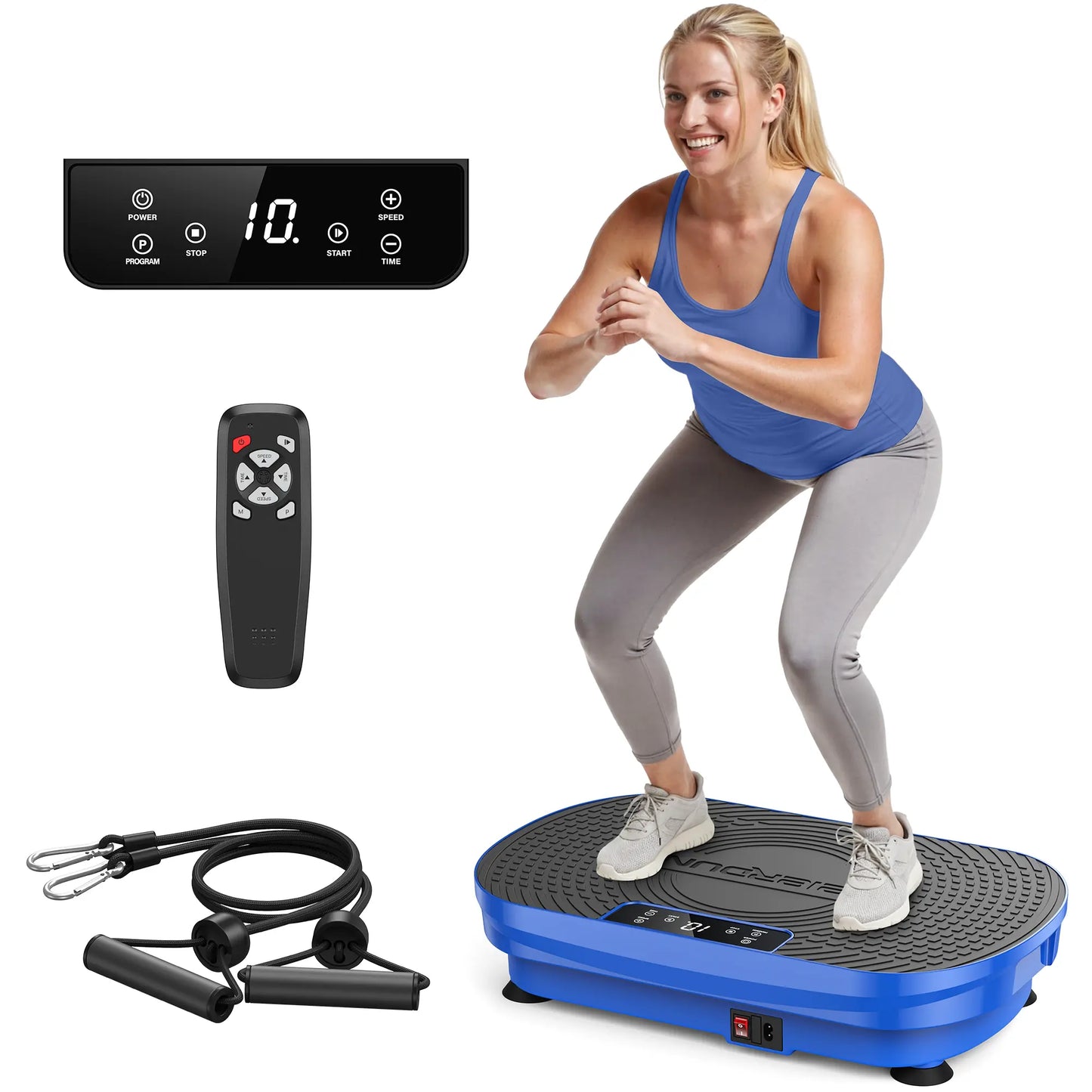 FED Fitness Feierdun Series VP2 Whole Body Vibration Platform for Home Fitness and Muscle Toning