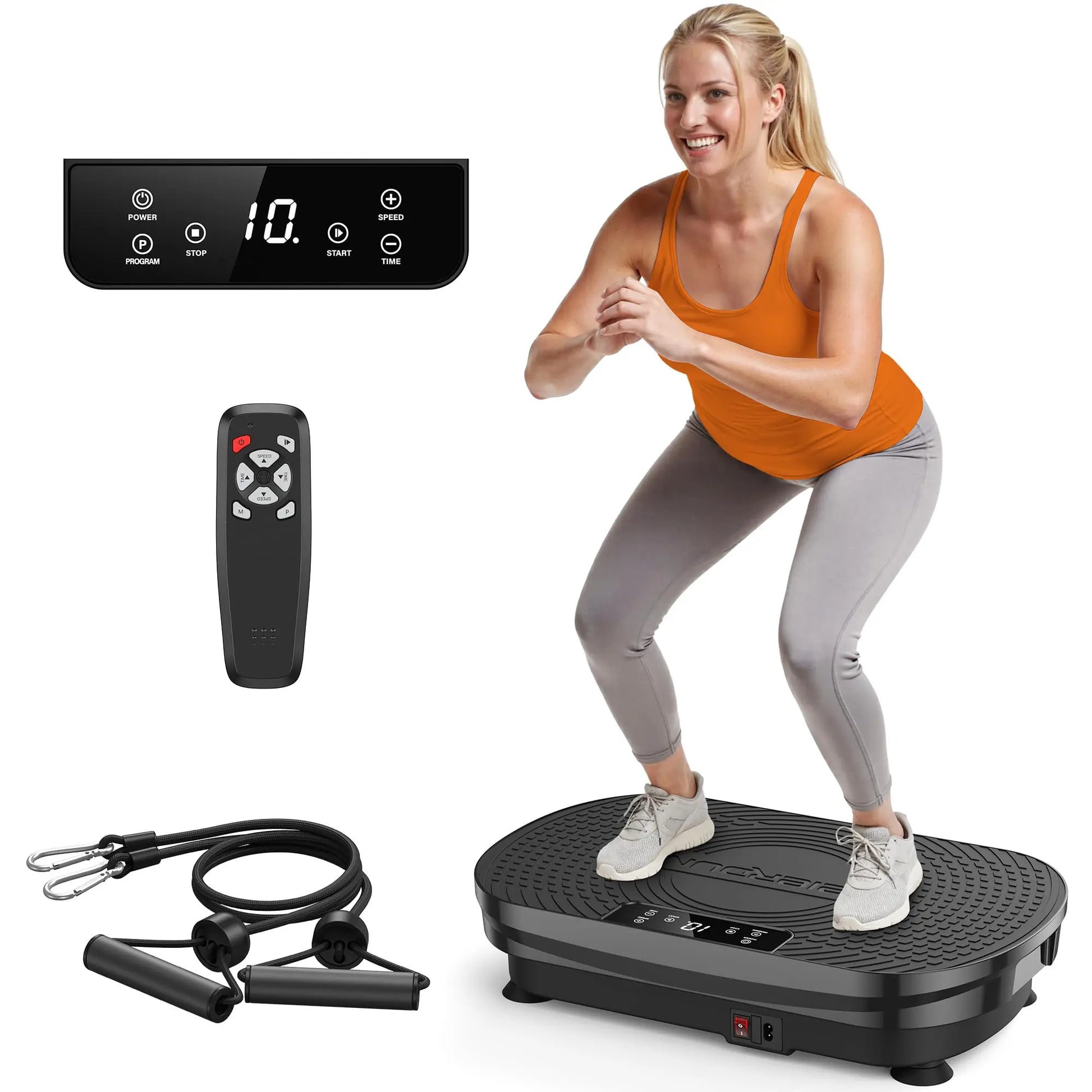 FED Fitness Feierdun Series VP2 Whole Body Vibration Platform for Home Fitness and Muscle Toning