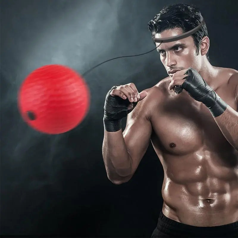 Boxing Reflex Ball, Improves Reaction Speed & Hand-Eye Coordination, Boxing Training Equipment for Home, Men'S Gift, Boxing Speed Trainer for Boyfriend, Boxing Training Gear #GLOBAL PICKS