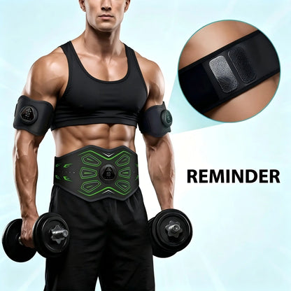 2026 Advanced Abdominal and Arm Strength Training Device: 6 Modes, 18 Intensity Levels for Enhanced Abdominal and Arm Muscle Contraction and Relaxation; Comprehensive Ab and Arm Workout Set